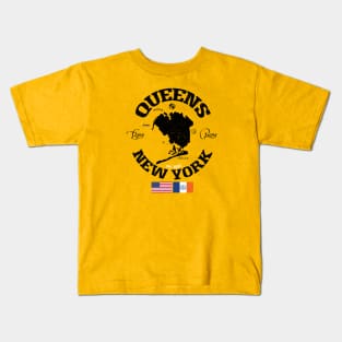 C&BC Queens NY Kids T-Shirt